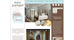 Desktop Screenshot of justperfecthomestaging.com
